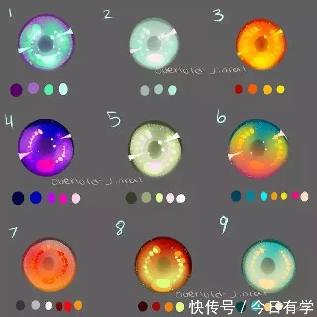 美少|【今日有学●插画】超详解!动漫美少女眼睛的画法,逐步拆解有手就会