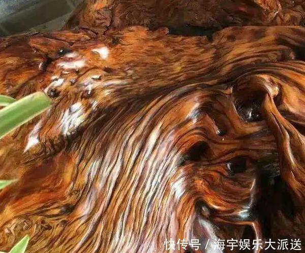 根雕$从山里收回的老树根原木,师傅打磨成根雕茶台引人称赞!简直太棒