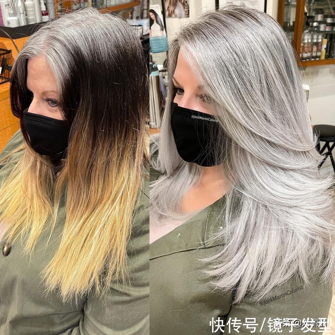 染发 头发花白的阿姨别再染发了,学学这13位阿姨,时尚好看显年轻