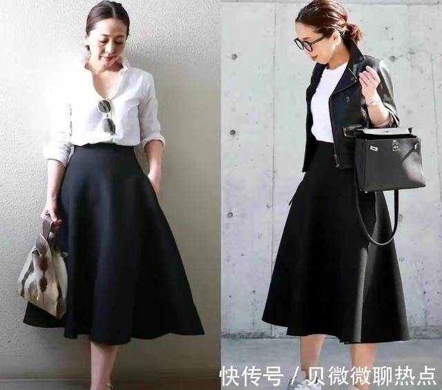 色系 这才是50岁女人该有的打扮，学博主无龄感穿搭，简约高级又显气质！