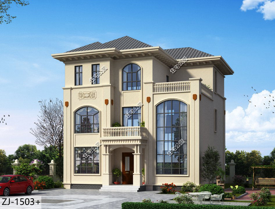 造价|10套欧式农村别墅合集,第5、6套建的人最多,第9套造价仅18万?