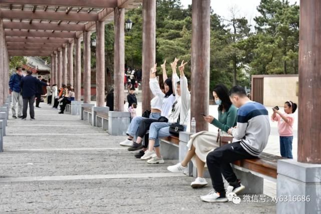 春光明媚，鸡公山风景区喜迎千人团队 踏青赏花 打卡鸡公山