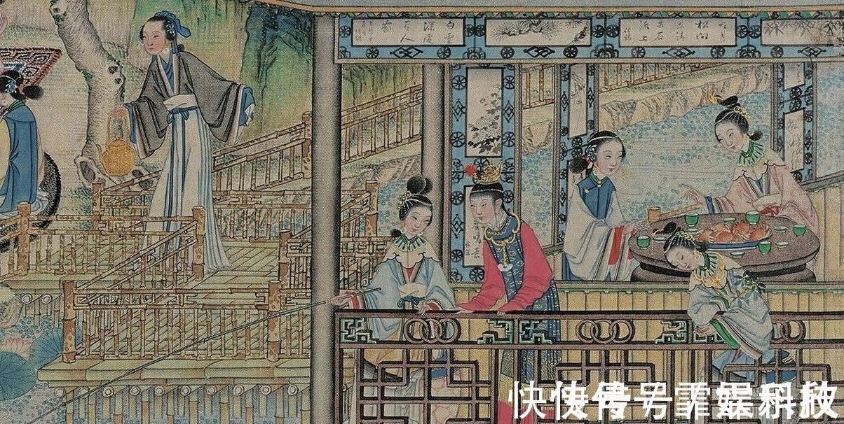 林黛玉@宝黛钗三首螃蟹诗,薛宝钗让众人大呼承受不住,你看她都讽刺了谁