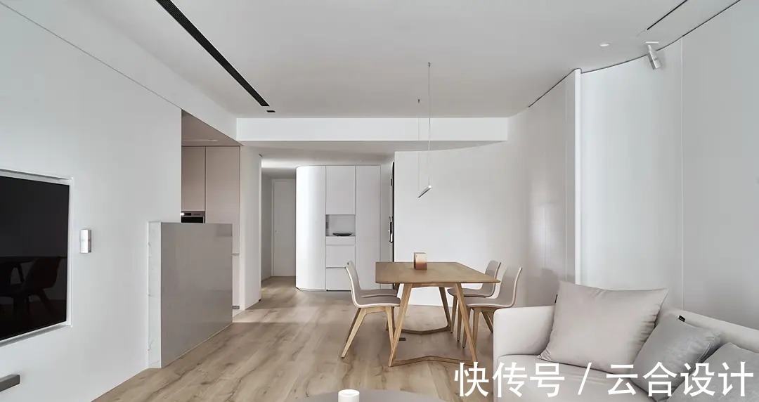 人造景观|云合设计——震惊!这房子真的只有不到100㎡?设计师也忒牛了!