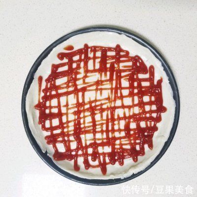 披萨|#安佳马苏里拉芝士挑战赛#「薄底鸡肉披萨」快手版