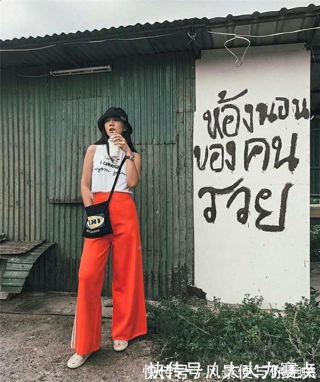 高腰|阔腿裤已经凉了，今年最流行的一种裤子叫“托腹裤”，遮肉又显瘦