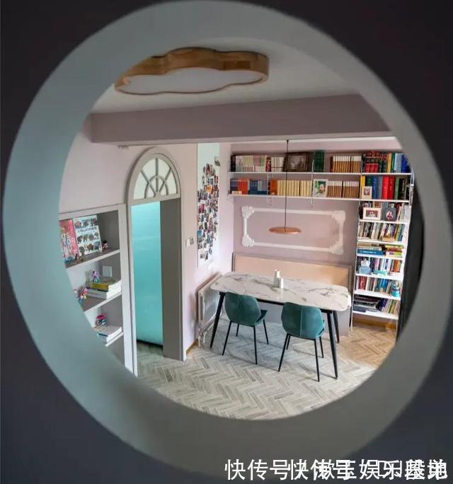 家居|为孩子读书买下46㎡小宅,缩小卧室变两室两厅,改造后温馨舒适