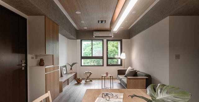 木材|简约的家居装修就该这样平和、清新没有过于复杂的东西