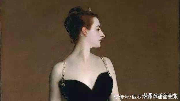 高特鲁夫人&美国伟大画家萨金特因《高特鲁夫人》作品,被法国艺术圈“封杀”
