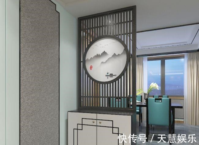 小户型|入户没有玄关？这样设计真大气，储物隔断两不误，小户型设计典范