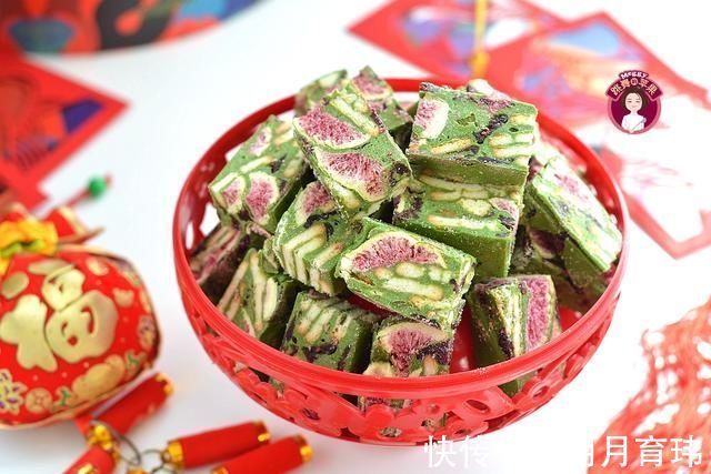 电磁炉|这款抹茶牛轧糖真好吃，又酥又美还不甜，女生和孩子都喜欢