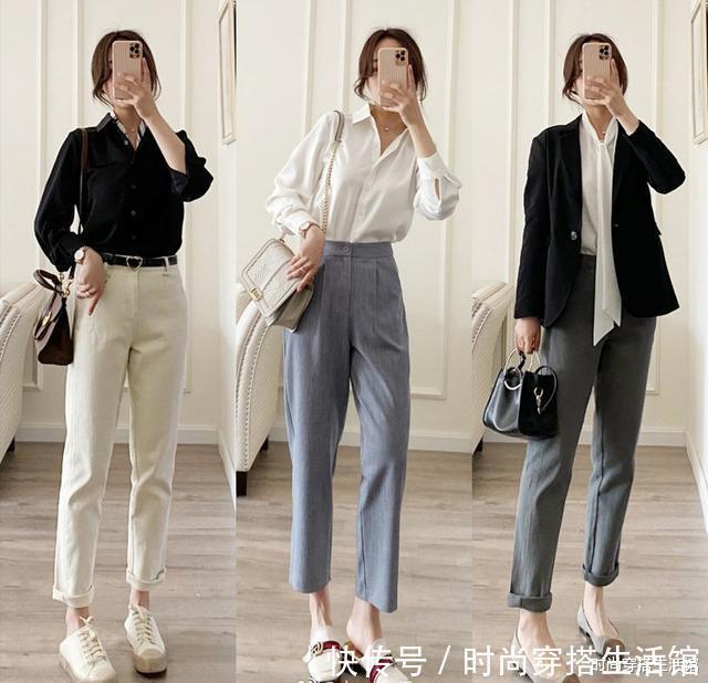 开春火了一种穿法,叫“外套+裤子”,时髦又高级,谁穿谁好看