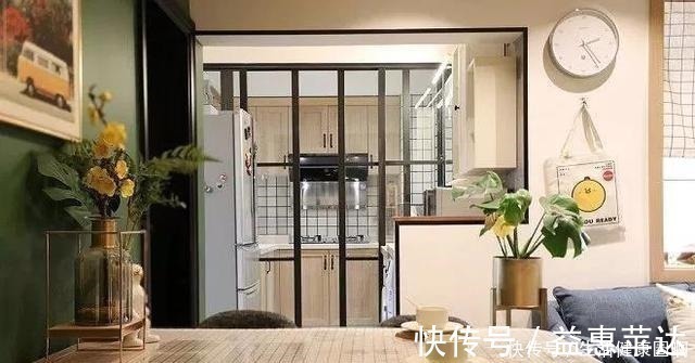 客餐厅|走进她的家,似乎全世界都安静了,65㎡的小公寓里处处是心动!