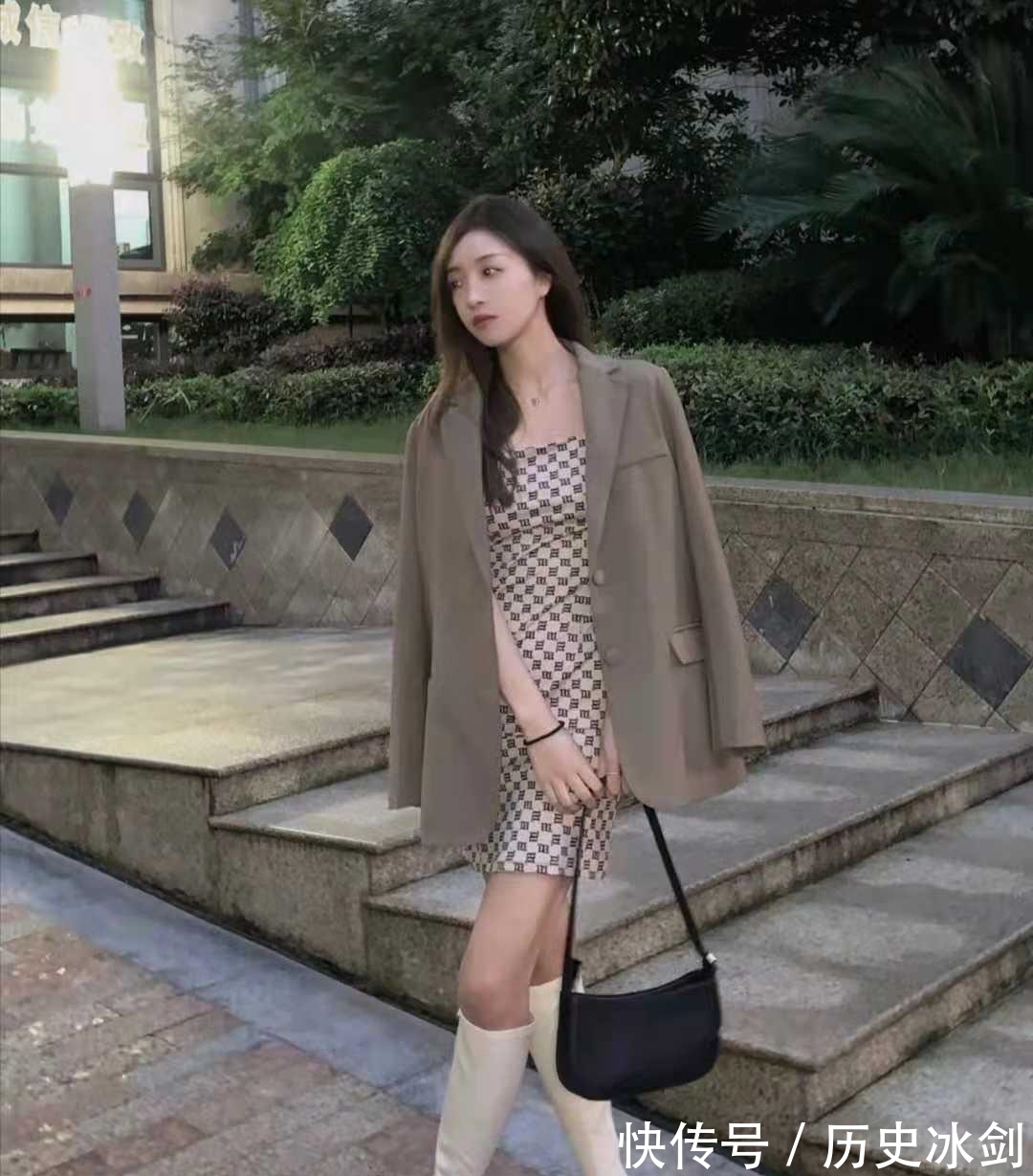 半身裙|早秋裙子配什么上衣好看