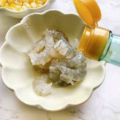 爽口|凉拌虾仁玉米