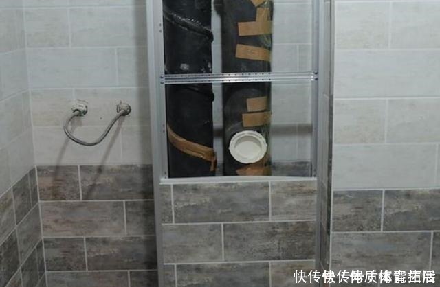 管道|卫生间别再用砖包立管了,太占地方,都这样做,隔音又省空间!