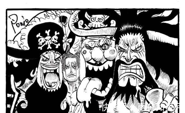 香克斯|《海贼王》强大的四皇为何没有互相联手夺取“海贼王”之位呢