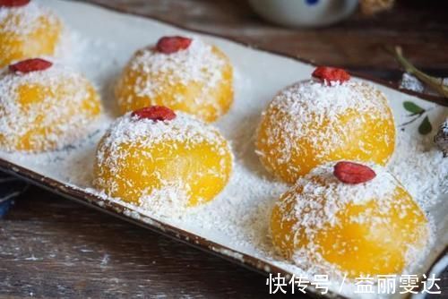 用量|老人孩子都爱吃的南瓜糯米糍,做法很简单,香甜软糯不粘牙