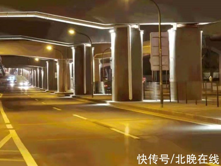 冬奥组委|北京阜石路冬奥大道宛若“玉如意”，夜景点亮有三处观赏点