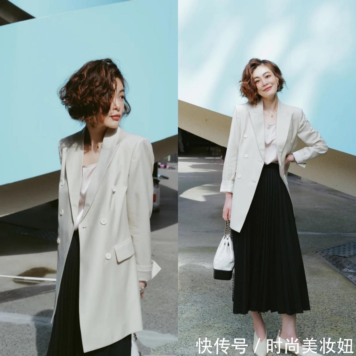 版型|明明只是“黑白配”,却穿出满满的高级感,为什么赢得体面优雅