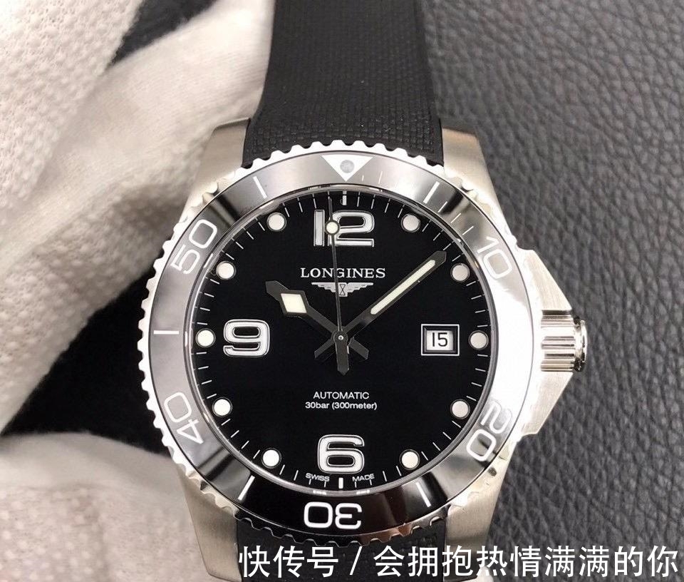 我们来了|ZF厂康卡斯复刻表评测—ZF浪琴康卡斯黑盘有哪些优缺点?
