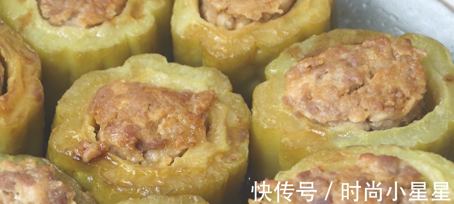 苦瓜|苦瓜搭配猪肉这样做，教你新做法，好吃又没苦味