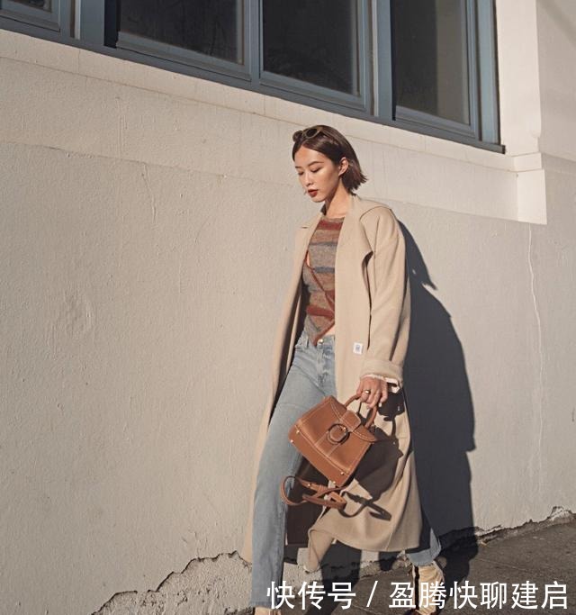 厚毛衣+裙子,毛衣+裤子,冬天就该这么穿,洋气炸了!