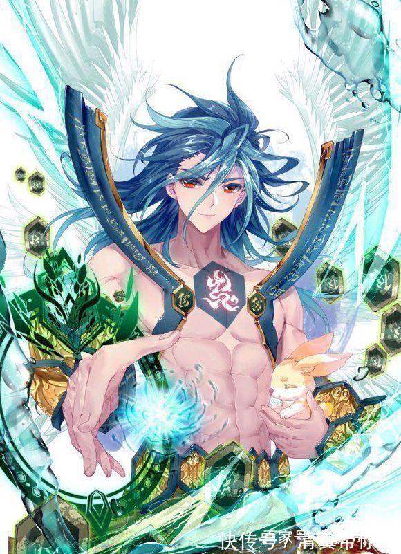 斗罗大陆|斗罗大陆：斗罗中长发男神简直帅爆了，唐三第一，他竟然能上榜！