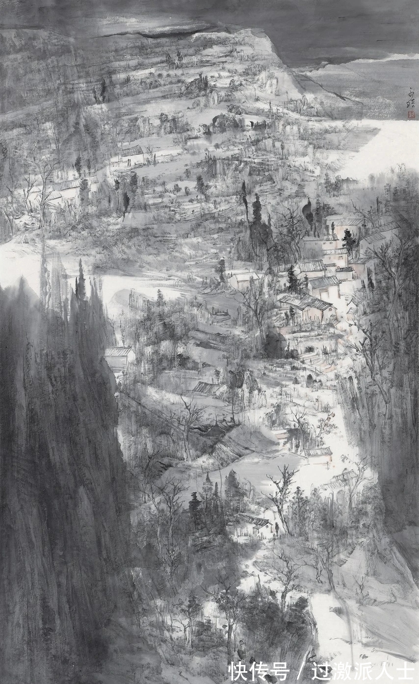 山林|山林丘壑,寂静大美|张永琦山水画