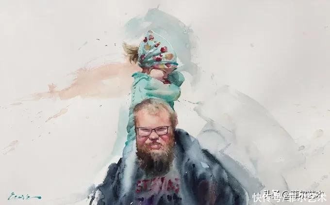 尤德斯|水彩也可以画得超准确！真心佩服！必须点赞