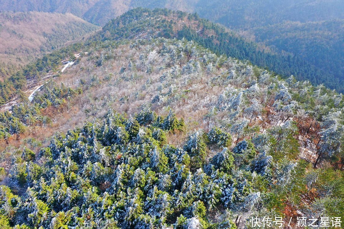 黄泥浆岗|宁波第二高峰，雪国风光，雾凇奇观