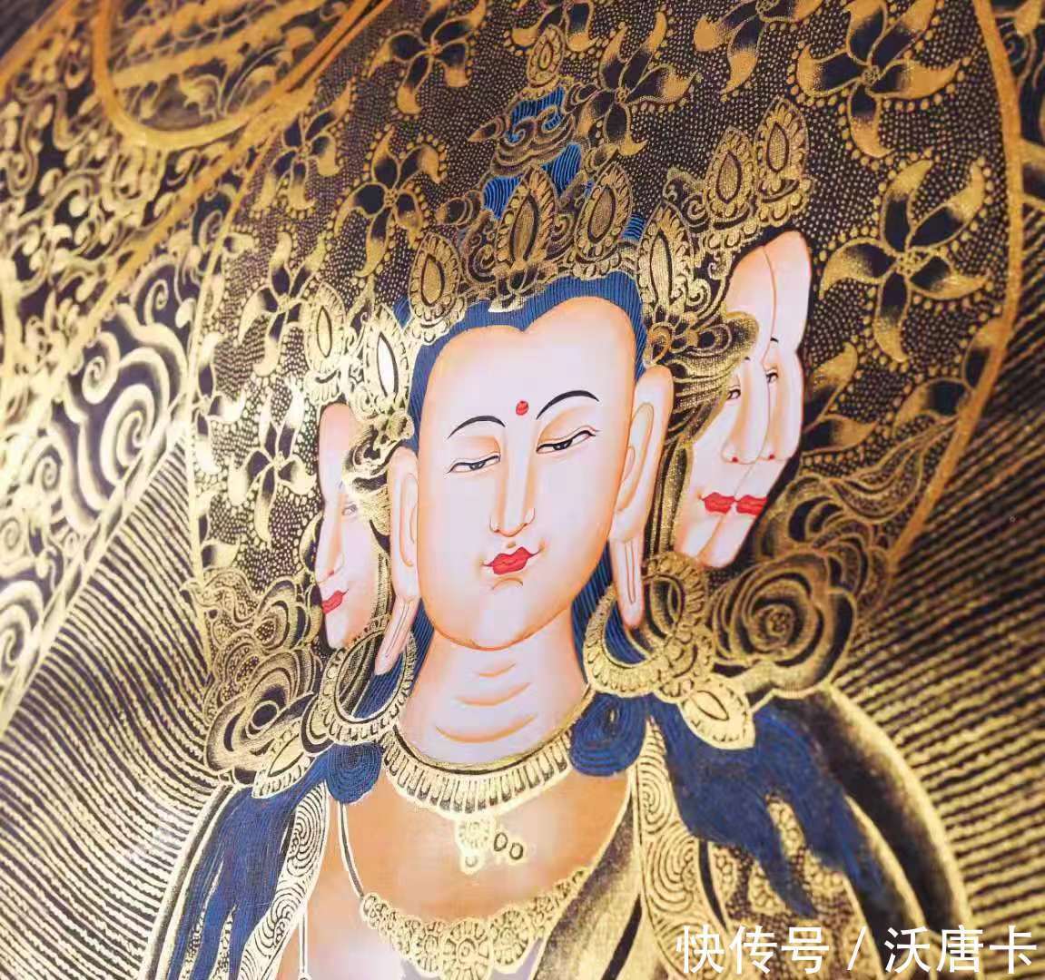 非物质文化遗产$三大藏地画派之勉唐画派