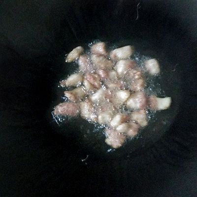 鸡精调|猪油渣炒菜心