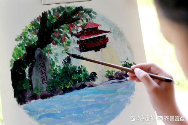 美景|迎“六一”！枣庄小朋友描绘家乡美景