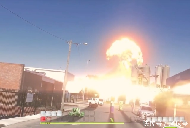 核弹|当MC生物入侵现实世界,清理完大街的怪物后,主角被核弹炸了?