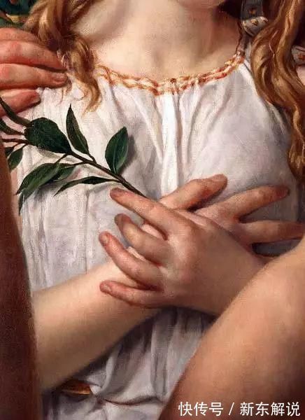 油画$西方艺术大师们的油画作品细节,望尘莫及!