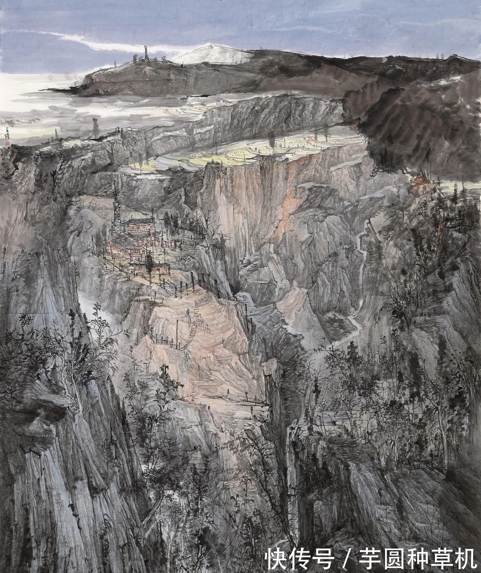 积墨|山林丘壑,寂静大美|张永琦山水画