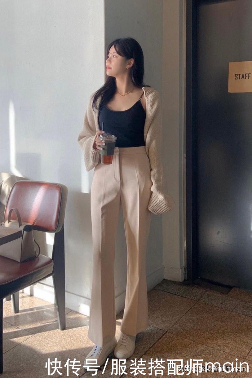 早春穿搭不必犯难，看韩国小姐姐的示范，简单时髦显气质