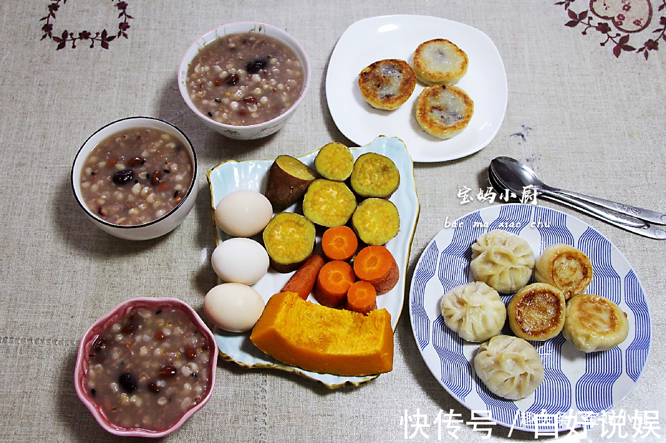 菜夹馍|8天早餐分享，夫妻俩轮番下厨，幸福早餐不掉队，天天丰盛