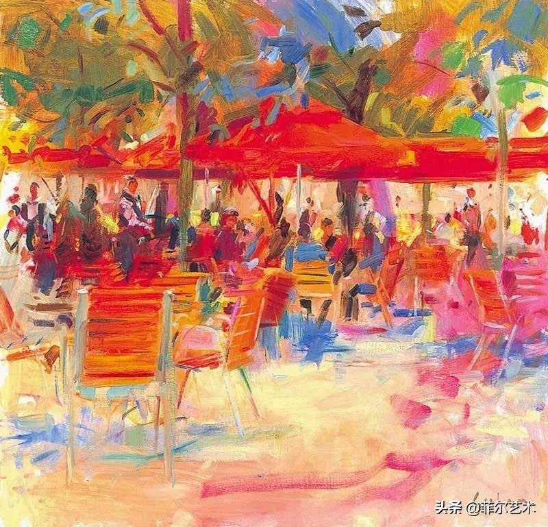 色彩!「油画欣赏」生动鲜明的色彩,一种独特的华丽风格