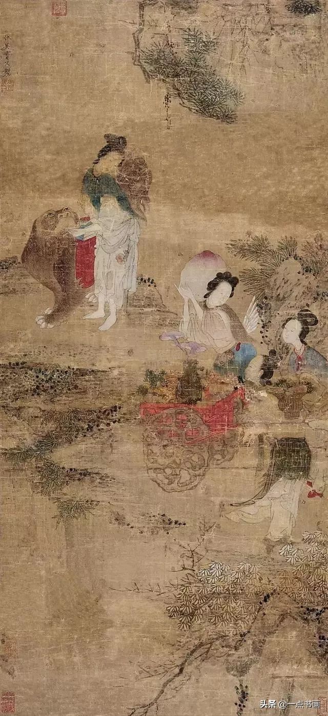 周臣!仇英:在他不长的生命里,留下了大量流传后世的精美画作