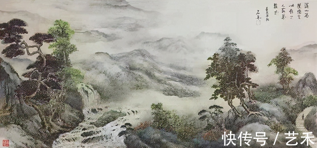 张大千@画家石云平——朴实厚重 气势畅达