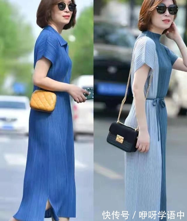 服饰 五六十岁的女性,建议多从选款、颜色和搭配上下功夫,穿得更时尚