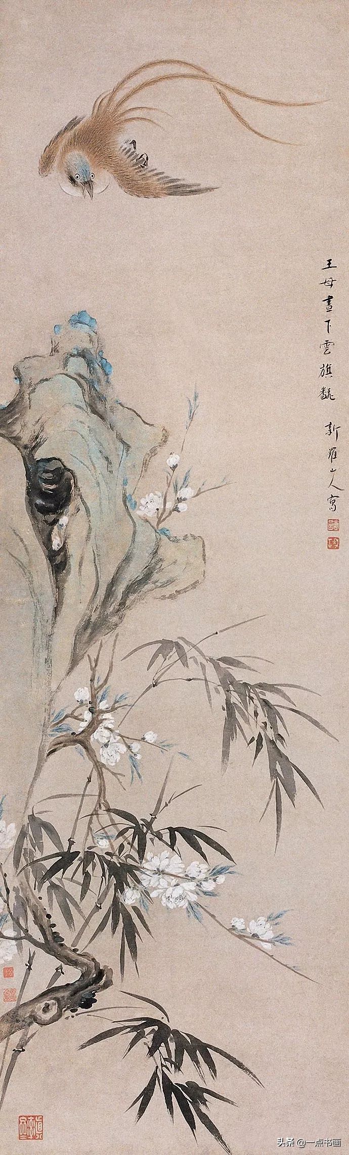 草虫&华岩的花鸟画，独辟蹊径，令人耳目一新