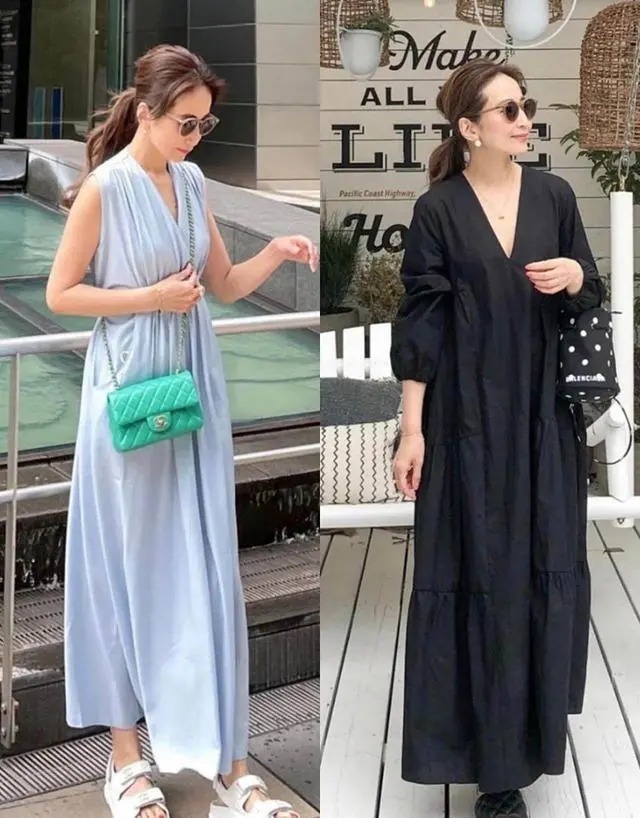 搭配|30、40岁的女人,怎么穿“深色”才不显老气?详细的搭配技巧奉上