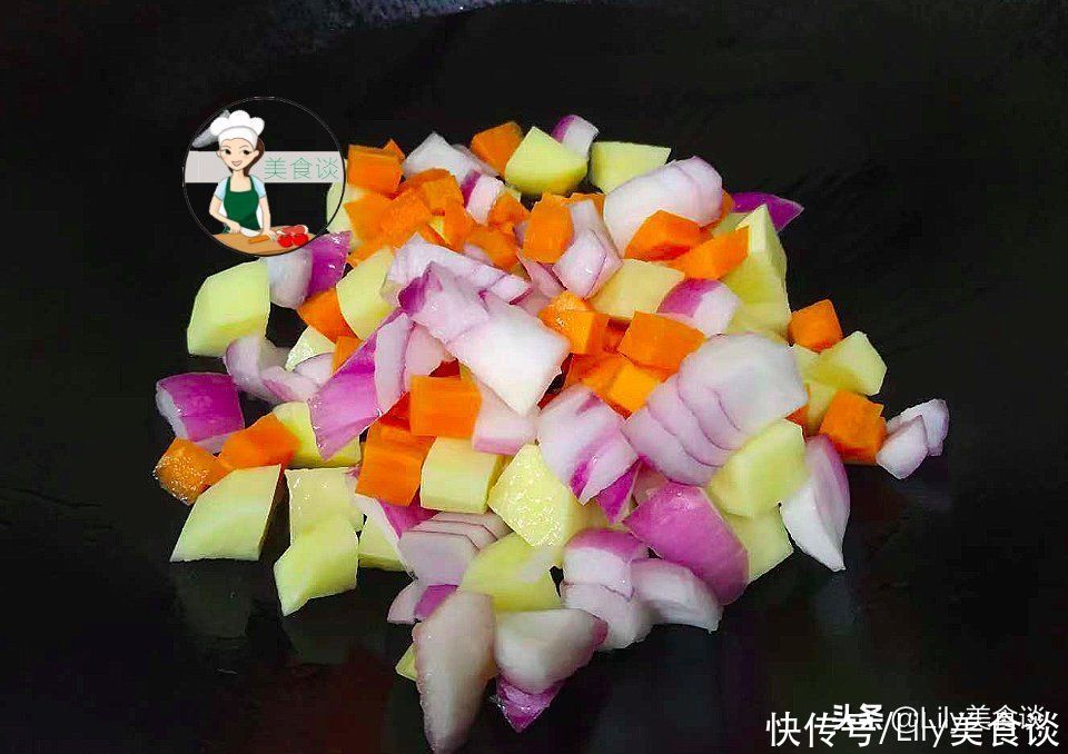 蔬菜丁|大热天，这三样素菜切丁，加料一炒一焖，鲜香开胃还低脂，真好吃