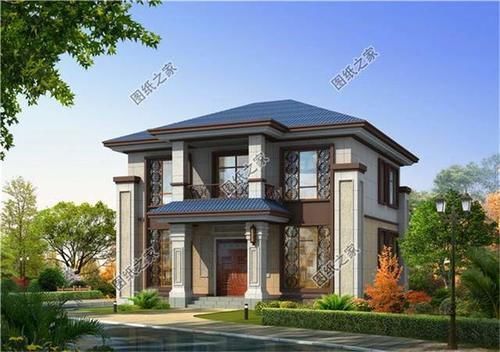 户型|2020年最流行二层中式别墅设计图,盖一栋后半辈子都不用愁了