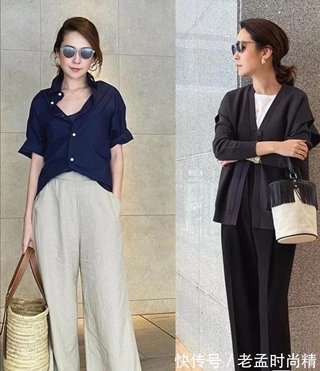 半身裙|50岁女性这么穿衣才叫好看,释放最自然的一面