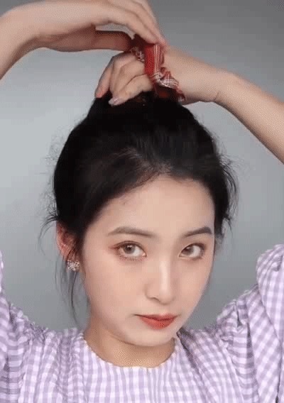 减龄|3款适合夏日的扎发造型,清凉又好看,还很减龄