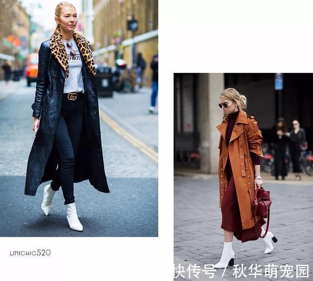 时兴|长筒靴要让位了！如今时兴“长裙+切尔西靴”，时髦洋气还显腿细